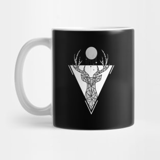 Geometric planet deer Mug